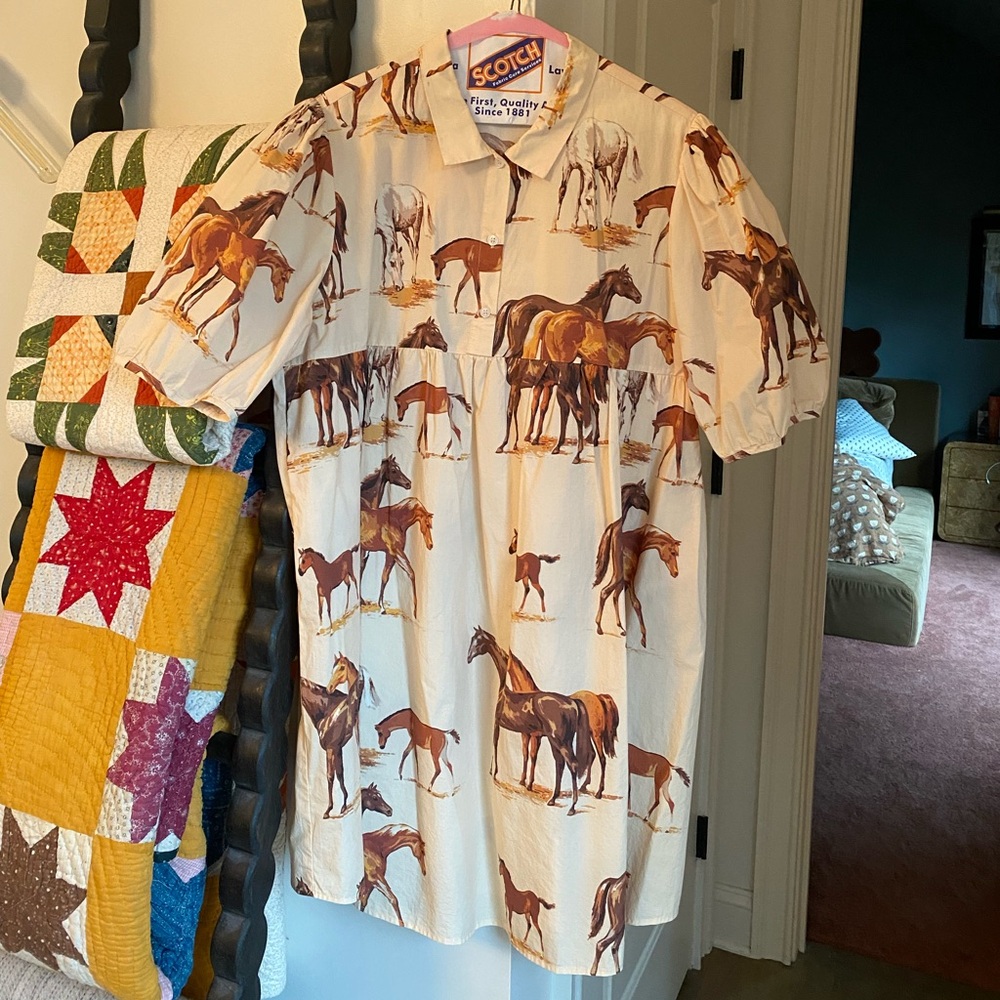 Farewell Francis Horse Mini Dress